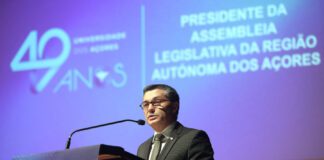Presidente da Assembleia Legislativa destaca contributo da Universidade dos Açores na fixação de jovens e no combate ao despovoamento das ilhas