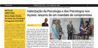 Página da Responsabilidade da Delegação Regional dos Açores da Ordem dos Psicólogos Portugueses