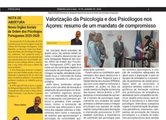Página da Responsabilidade da Delegação Regional dos Açores da Ordem dos Psicólogos Portugueses