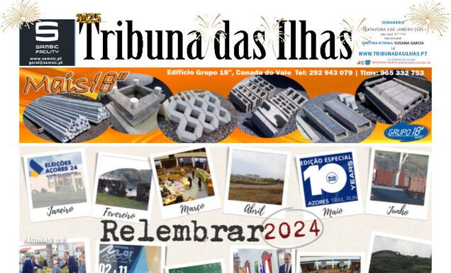 Capa | Edição n.º 1163, 3 de janeiro de 2025