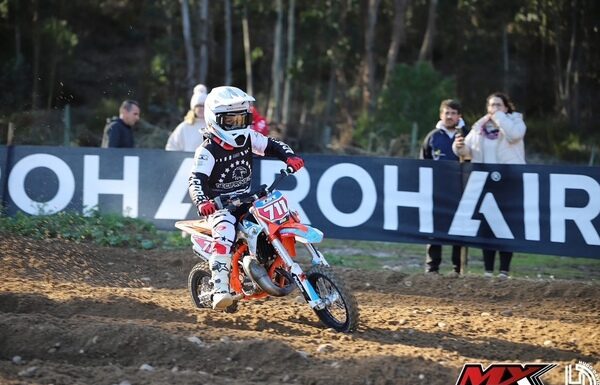 Campeonato Nacional de Motocrosse MX50 | Rodrigo Garcia conquistou 1.ª prova