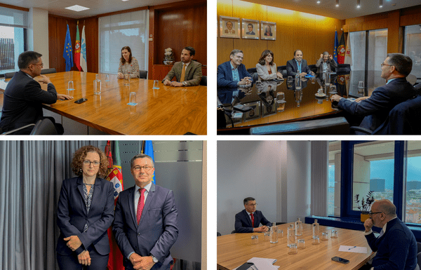 Presidente da ALRAA em Lisboa | Mobilidade Aérea e Gestão do Mar temas principais das reuniões