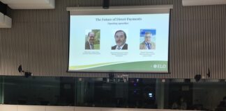 Paulo do Nascimento Cabral orador em evento de alto nível sobre os pagamentos diretos na agricultura