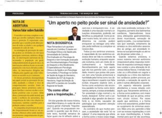 Página da Responsabilidade da Delegação Regional dos Açores da Ordem dos Psicólogos Portugueses