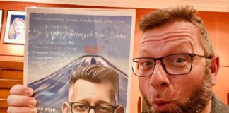 Terry Costa recebe título de Membro Honorário