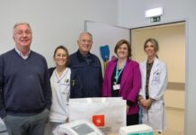 Núcleo regional doa material técnico ao Hospital de Dia de Oncologia do HSEIT