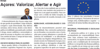 Europa | Açores: Valorizar, Alertar e Agir