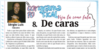 Corpo Gramatical | 8.º De caras