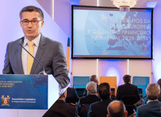 Conferência “Os desafios da União Europeia e o Quadro Financeiro Plurianual 2028-2034” | A União Europeia deve assumir a sua liderança económica, defende Luís Garcia