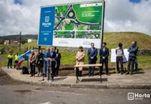 Eixo Algar-Courelas | Lançada primeira pedra da empreitada