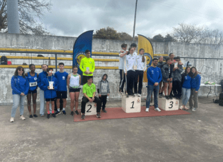 Atletismo | Equipa do Faial no regional de atleta completo