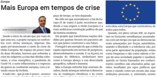 Europa | Mais Europa em tempos de crise