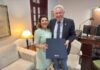 Vice-Presidente do Governo recebeu em audiência Vice-Governadora de Santa Catarina