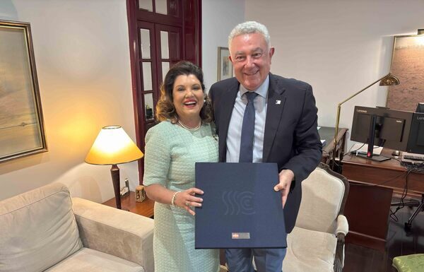 Vice-Presidente do Governo recebeu em audiência Vice-Governadora de Santa Catarina