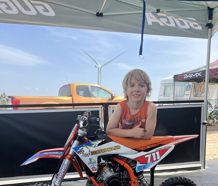 Campeonato Nacional de Motocross MX50 | Rodrigo Garcia venceu quinta prova
