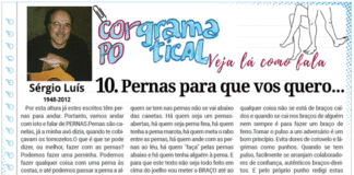 Corpo Gramatical | 10.º Pernas para que vos quero