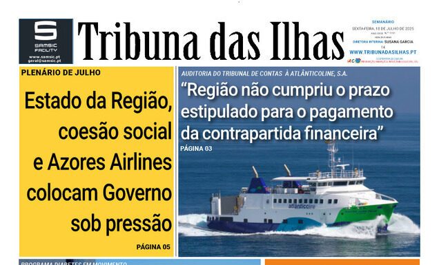 Capa | Edição n.º 1191, 18 de julho de 2025