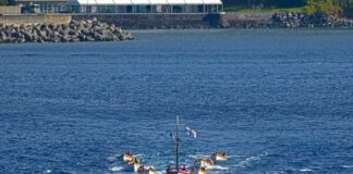 Regata de Vela do Comprido 2025 | Bote Senhora das Angústias chega em primeiro