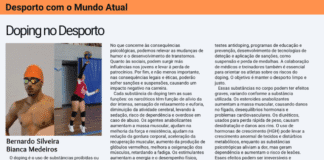 Textos da Responsabilidade da Turma do 11.º H do Curso Técnico de Desporto da Escola Secundária Manuel de Arriaga