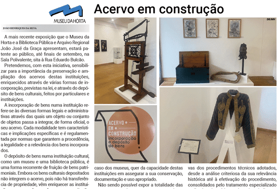 Acervo em construção