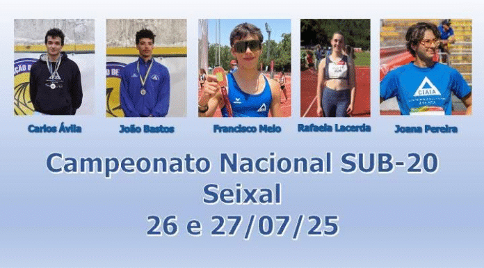 Atletismo | CIAIA esteve em destaque no nacional sub-20