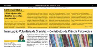 Página da Responsabilidade da Delegação Regional dos Açores da Ordem dos Psicólogos Portugueses