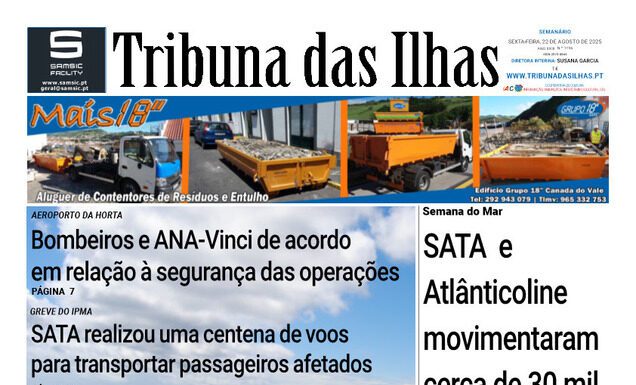 Capa | Edição n.º 1196, 22 de agosto de 2025