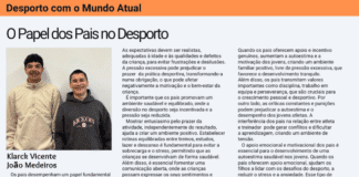 Textos da Responsabilidade da Turma do 11.º H do Curso Técnico de Desporto da Escola Secundária Manuel de Arriaga