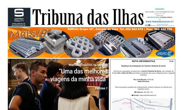 Capa | Edição n.º 1199, 12 de setembro de 2025