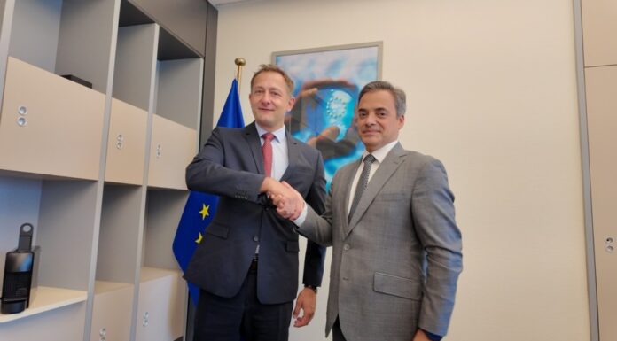 André Franqueira Rodrigues e Comissário Europeu para a Agricultura reúnem sobre simplificação da PAC