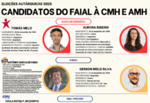 Eleições Autárquicas 2025 | Candidatos do Faial à Câmara Municipal e à Assembleia Municipal