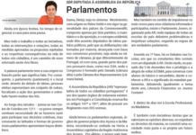 Ser Deputada À Assembleia da República | Parlamentos