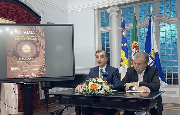 De 2 a 5 de novembro de 2026 | IX Colóquio “O Faial e a Periferia Açoriana nos séculos XV a XX”