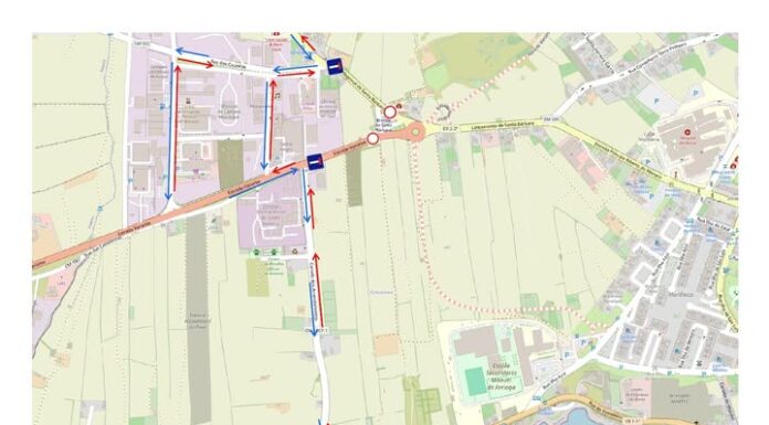 Empreitada da 2.ª fase da Variante à Cidade da Horta | Trânsito interrompido na rotunda de Santa Bárbara