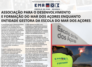Página da Responsabilidade da Escola do Mar dos Açores