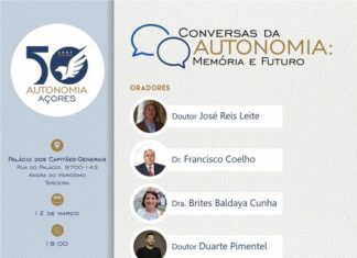 Conversas da Autonomia arrancam a 12 de março em Angra do Heroísmo