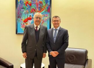 Presidente do Parlamento açoriano enaltece serviço público de Pedro Catarino como Representante da República para os Açores