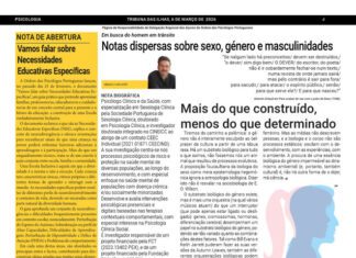 Página da Responsabilidade da Delegação Regional dos Açores da Ordem dos Psicólogos Portugueses