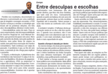 Europa | Entre desculpas e escolhas