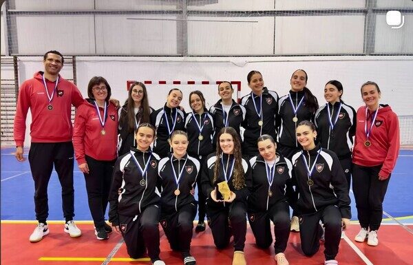 Campeonato Regional de Juniores Femininos | Albicastrenses alcançam terceiro lugar