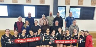 Campeonato Regional de Iniciados Femininos | Castelo Branco garante 2.º lugar e segue para a fase seguinte