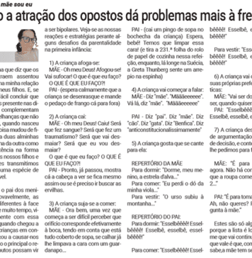 Ai mãe, que a mãe sou eu | Quando a atração dos opostos dá problemas mais à frente