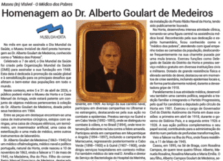 Museu (In) Visível – O Médico dos Pobres | Homenagem ao Dr. Alberto Goulart de Medeiros