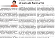 Ser Deputada à Assembleia da República | 50 anos da Autonomia