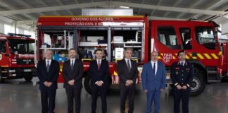Bombeiros do Faial – Nova viatura para “reforço da proteção civil” destaca José Manuel Bolieiro