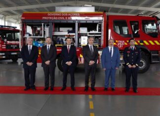 Bombeiros do Faial – Nova viatura para “reforço da proteção civil” destaca José Manuel Bolieiro