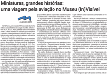 Miniaturas, grandes histórias: uma viagem pela aviação no Museu (In)Visível