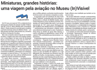 Miniaturas, grandes histórias: uma viagem pela aviação no Museu (In)Visível
