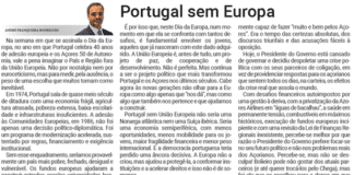 Portugal sem Europa