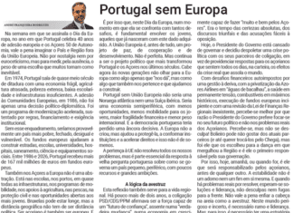 Portugal sem Europa